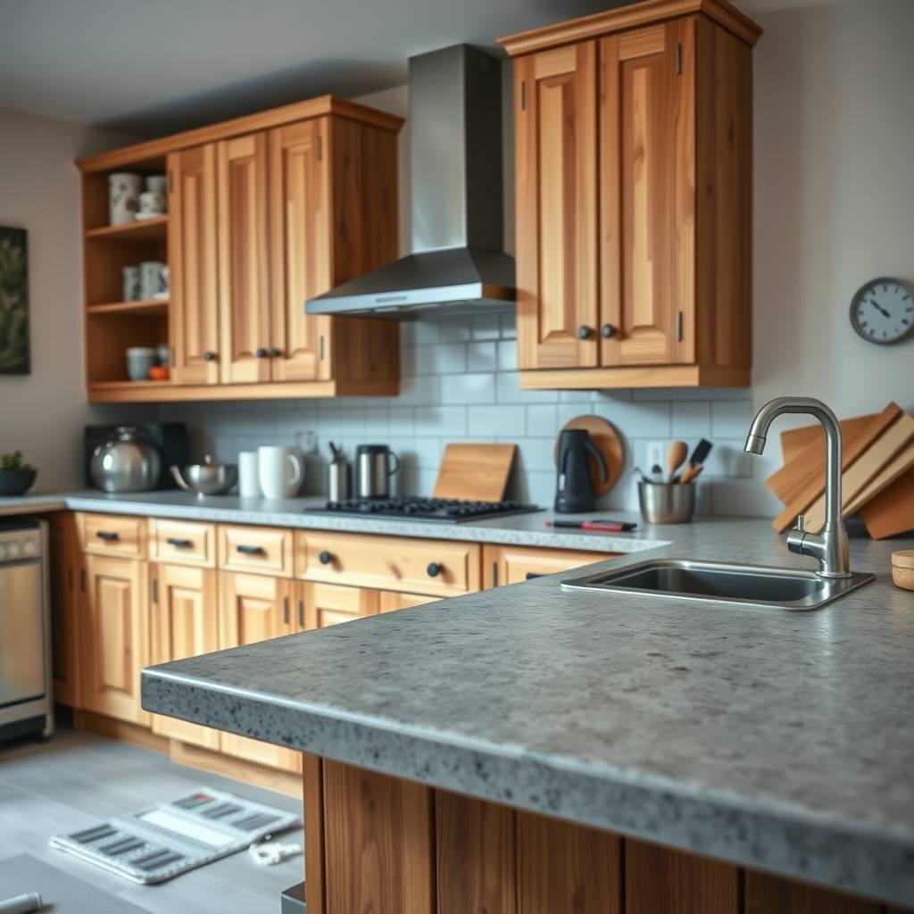 rénovation de cuisine à Liffré (illustration)