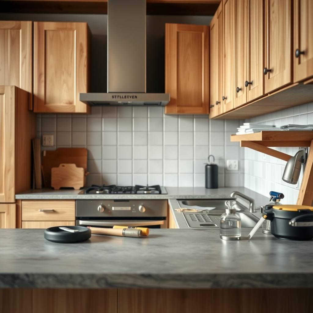 rénovation de cuisine à Ploërmel (illustration)