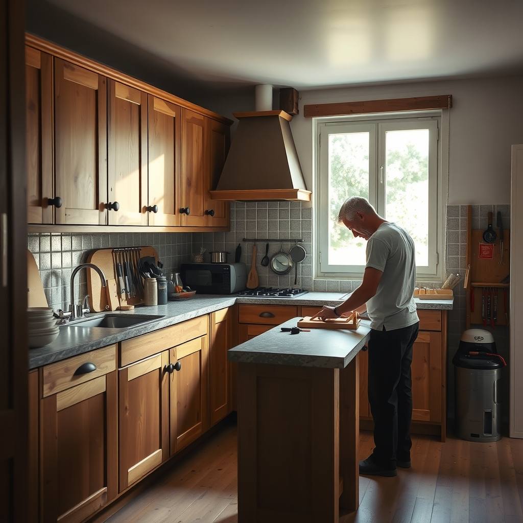 rénovation de cuisine à Vern-sur-Seiche (illustration)